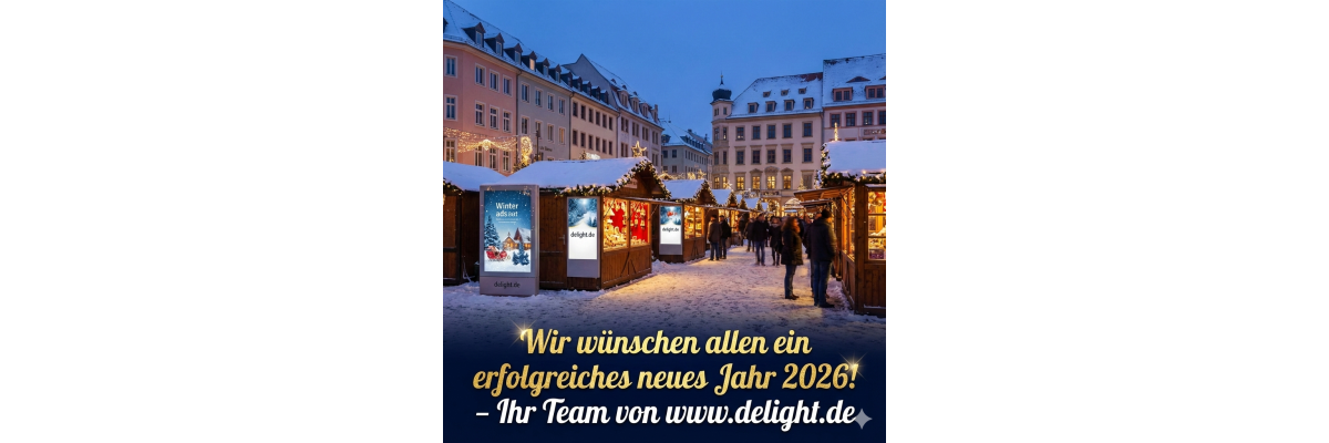 Ein erfolgreiches neues Jahr 2026 - Wir wünschen allen ein erfolgreiches neues Jahr 2026