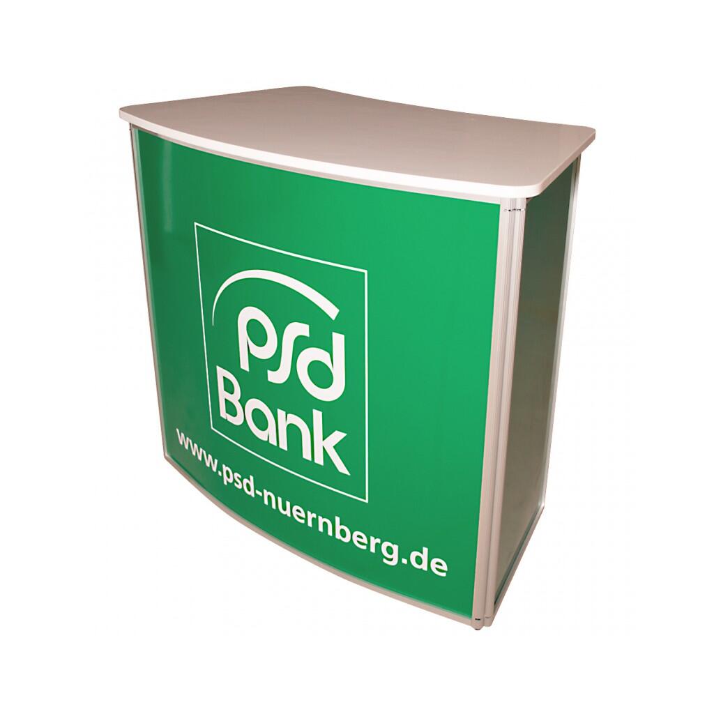 Messetheke Economy Rondo weiß