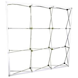 Messewand Faltdisplay Eco Textil 3x3 gerade