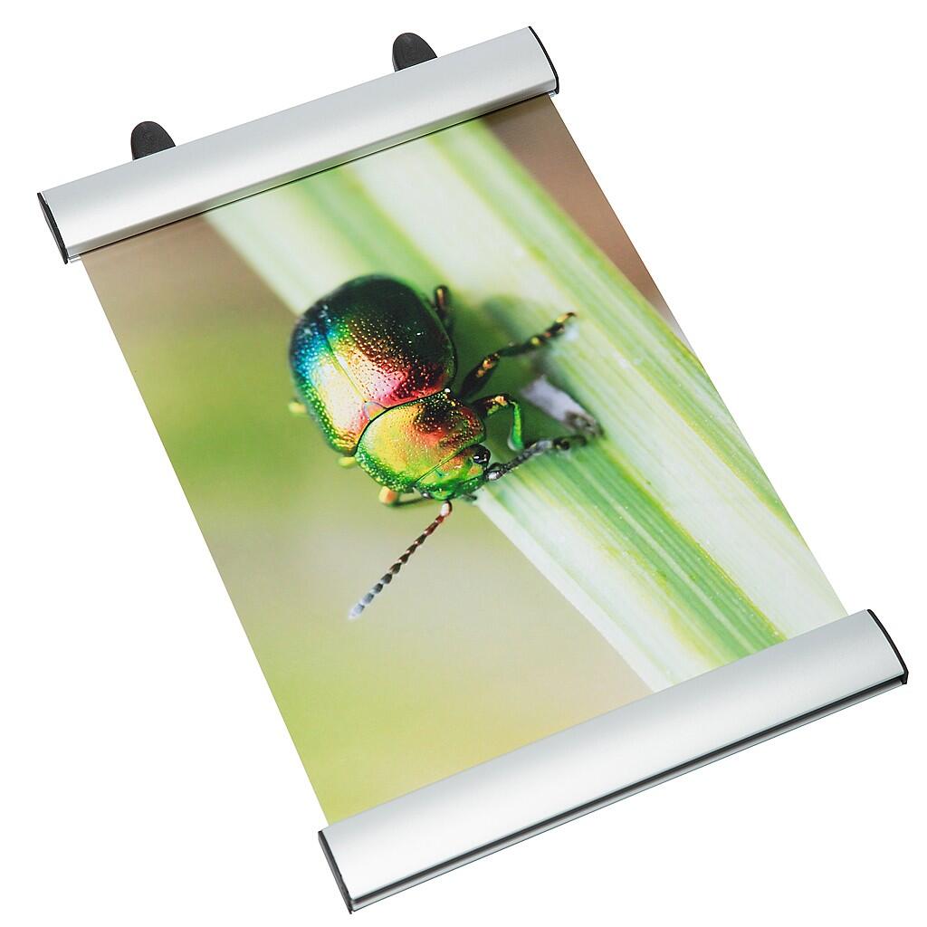 Banner Klemmschienen Clamp aus Alu für DIN Formate