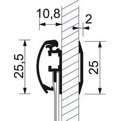 Fenster Klapprahmen 70x100 25mm Profil