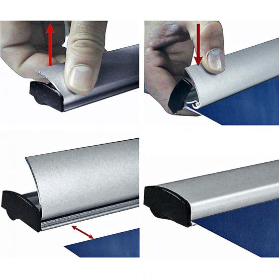 RollUp Premium 90x240 double-sided without print