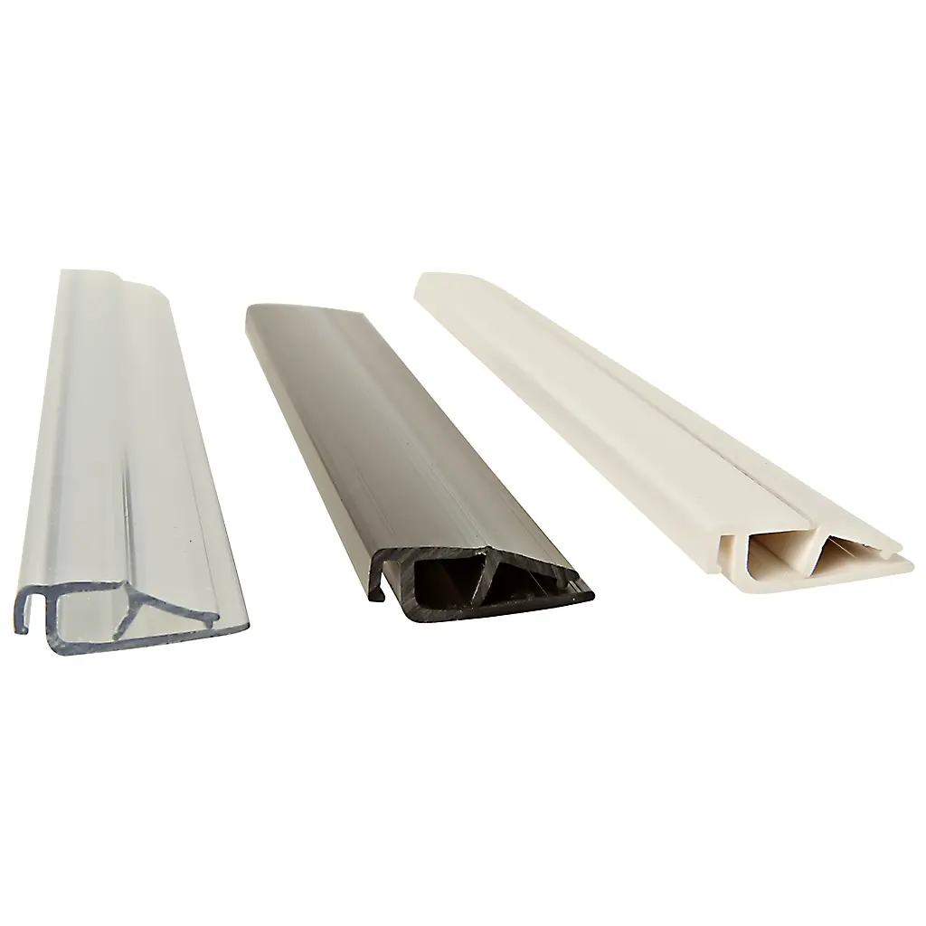 Posterschiene Kunststoff 18mm Profil weiss bis 3000mm