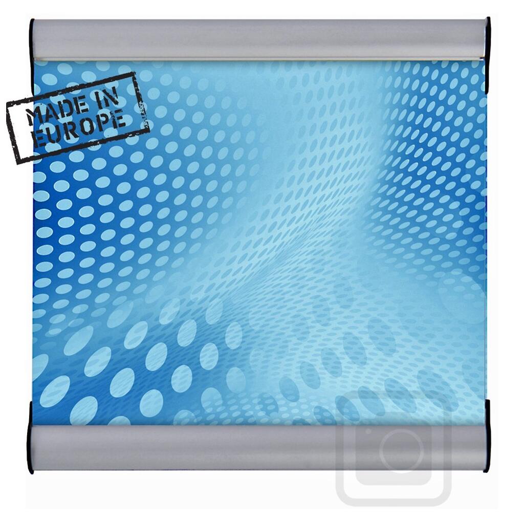 Türschild 155x155 mit 15 mm Profil