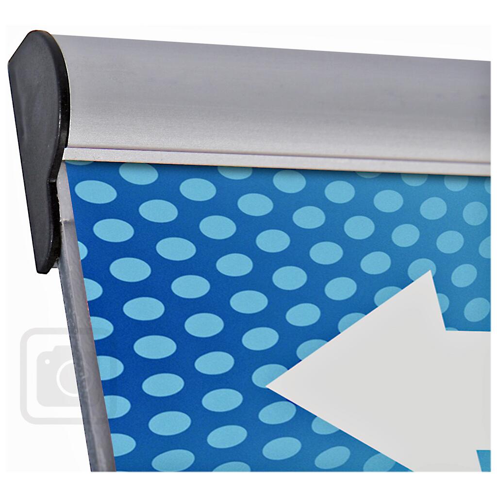 Türschild 155x155 mit 15 mm Profil