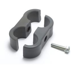 PVC-Doppelrohrverbinder für 26,7 mm Rundprofile und...