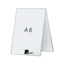A Ständer DIN A6 aus Acryl