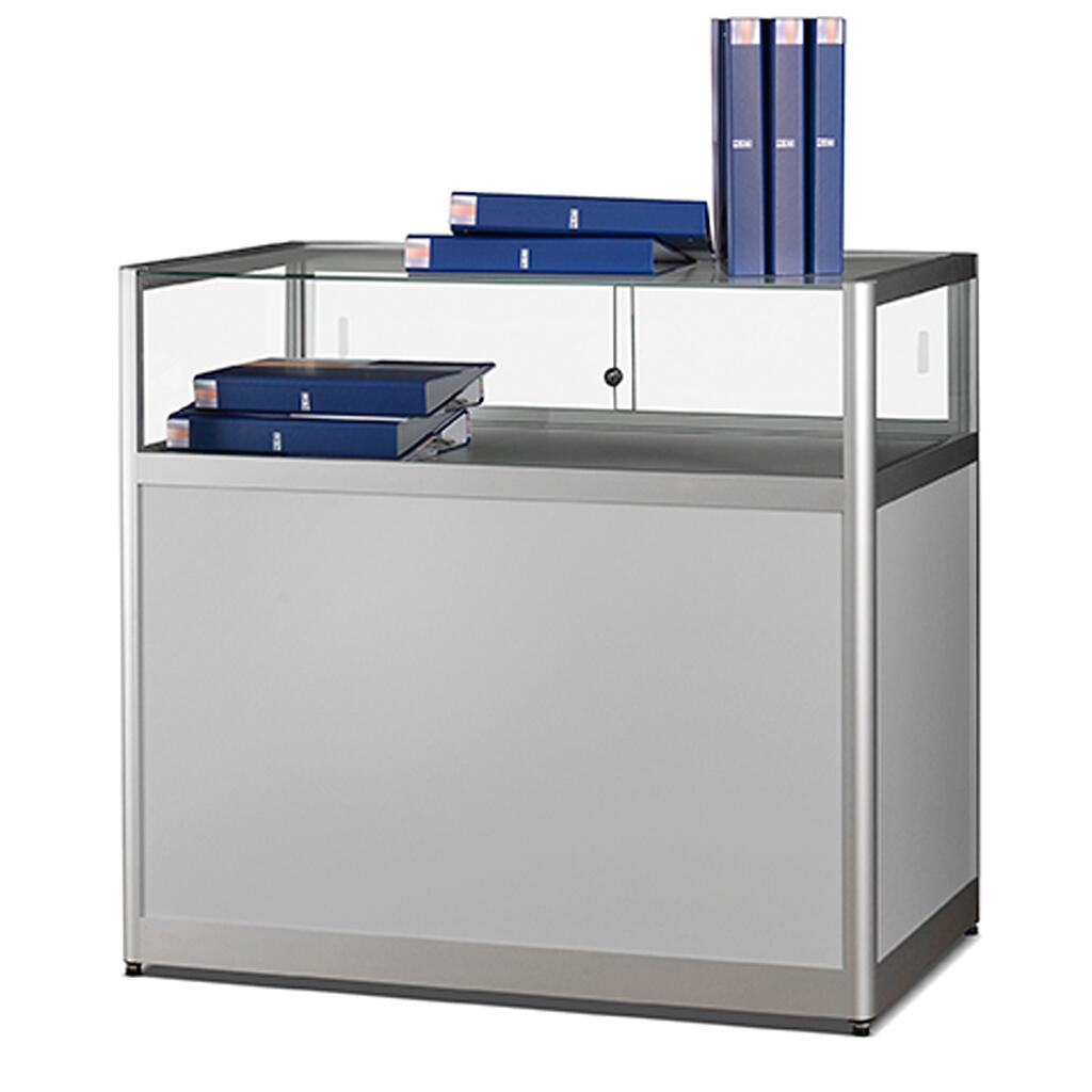 Tischvitrine Mailand mit Sockel