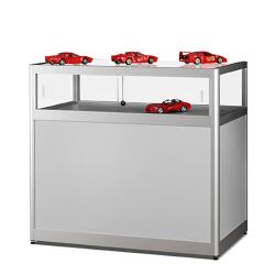 Tischvitrine Mailand mit Sockel