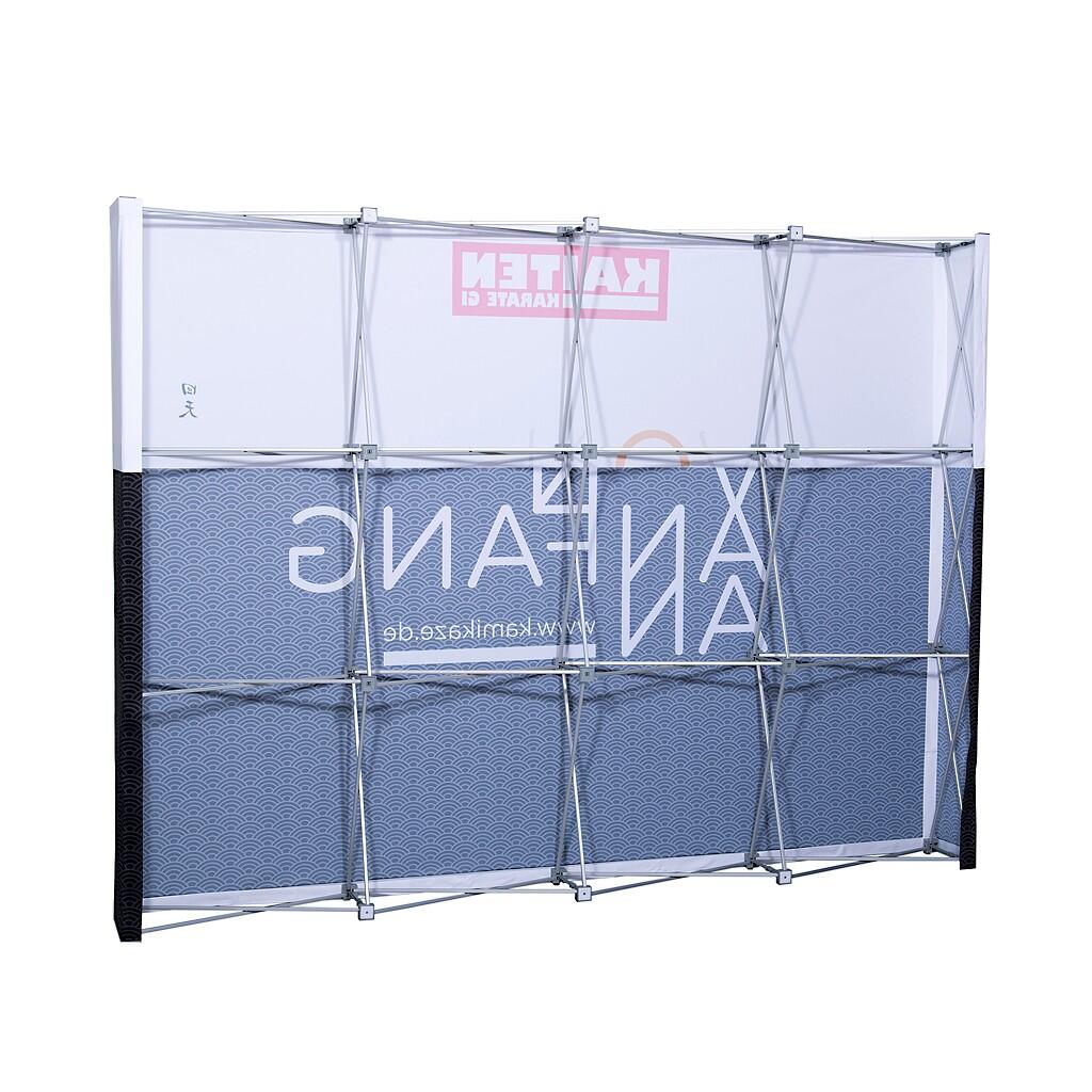 Messewand Faltdisplay Eco Textil 4x3 gerade