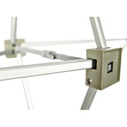 Messewand Faltdisplay Eco Textil 4x3 gerade