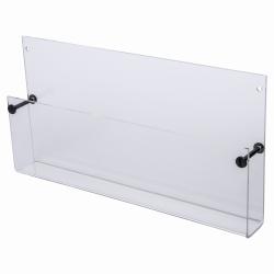 Brochure Holder made of Acrylic Landscape - Wall mounting