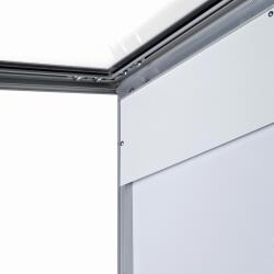 Schaukasten für Speisekarten in Schwarz