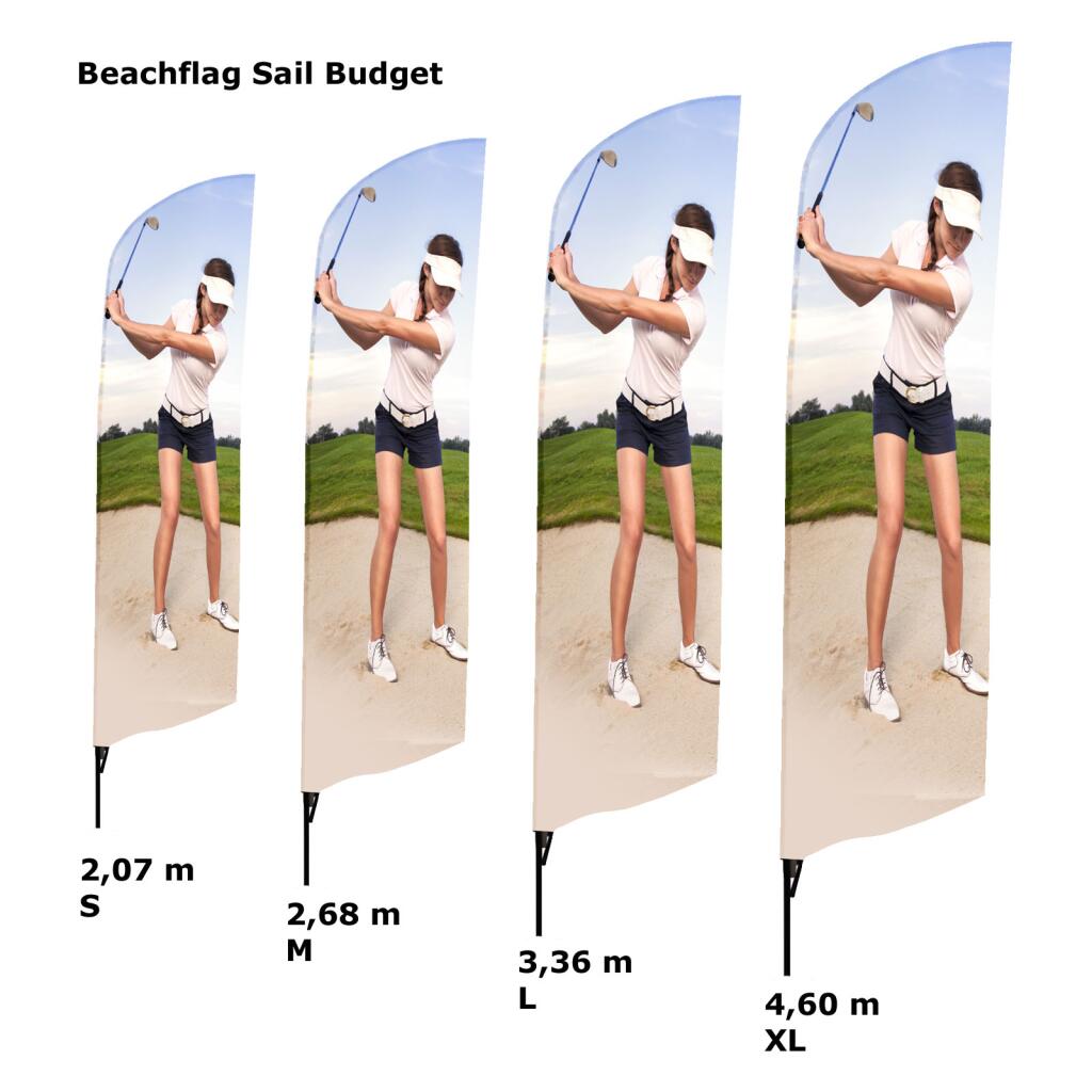 Beachflag Sail Budget