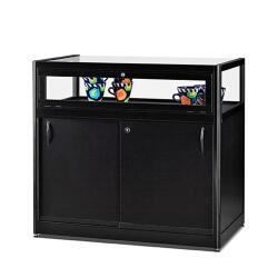 Tischvitrine Porto staubdicht mit Unterschrank